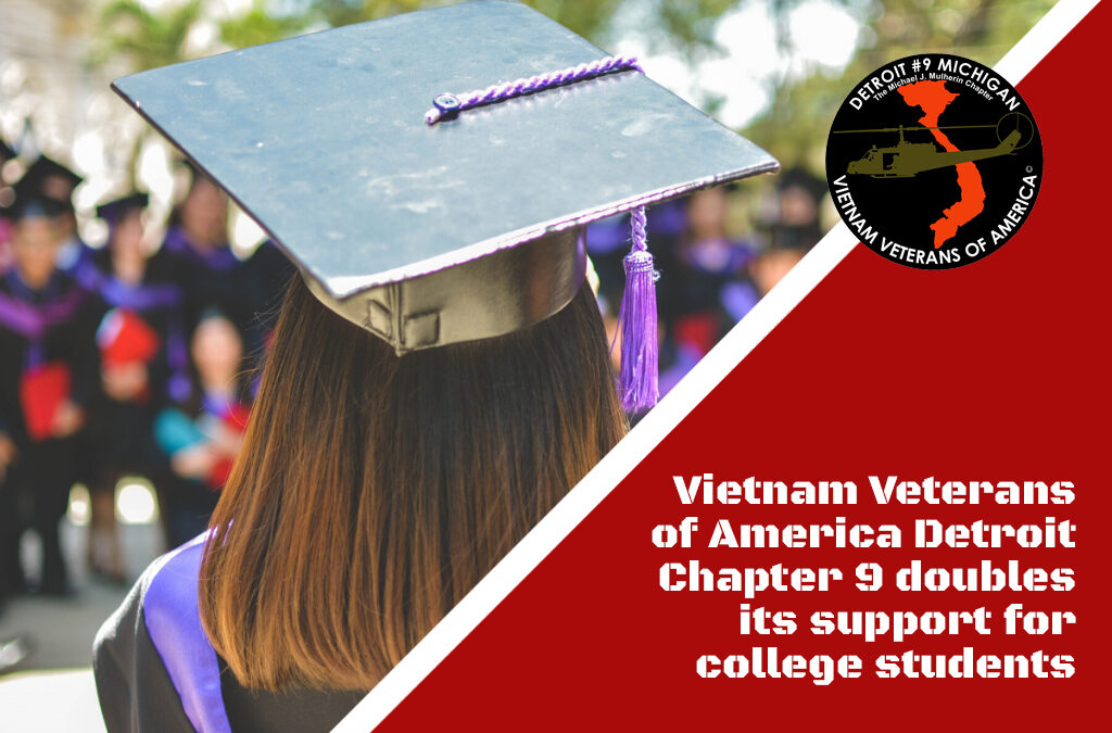 Vietnam veterans chapter doubles its support for college students