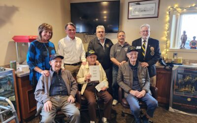 VVA Detroit Chapter 9 and its AVVA Members held a special event to honor a 100 year old World War II veteran.