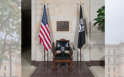 Mission Accomplished: POW/MIA Chair of Honor Now Has a Permanent Place in the Michigan State Capitol