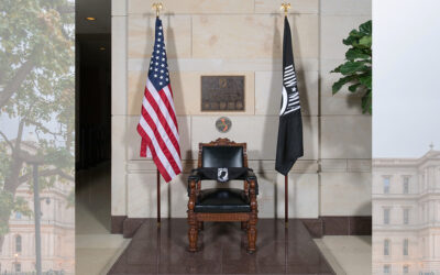Mission Accomplished: POW/MIA Chair of Honor Now Has a Permanent Place in the Michigan State Capitol