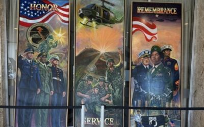Vietnam veterans mural unveiled at Coleman A Young Municipal Center
